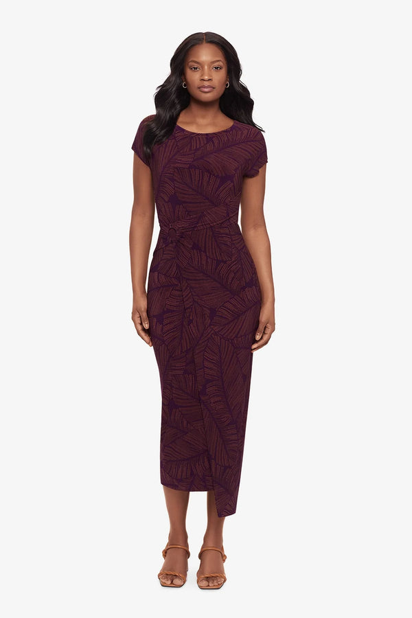 Miraclesuit Anthurium Loki Wrap Front Shaping Dress